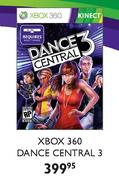 Xbox 360 Dance Central 3
