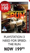 Playstation 3 Need For Speed:The Run