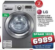 LG Wasmasjien/Droer Kombo-8Kg Each