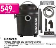Hoover 1800W Wet And Dry Vacuum Cleaner(HWD20)-Each