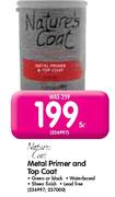 Nature's Coat Metal Primer And Top Coat-5Ltr Each