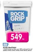 Rock Grip Acrylic Roof Paint-20Ltr Each