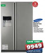 Samsung 510ltr Metallic Side By Side Fridge Freezer