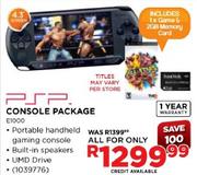 PSP Console Package(E1000)-Each