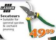 Lasher Secateurs-Each
