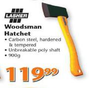 Lasher Woodsman Hatchet-Each