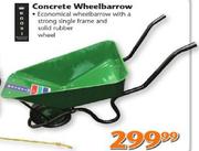  Concrete Wheelbarrow-Each