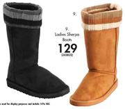 Ladies Sherpa Boots