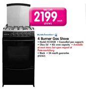 Kelvinator 4 Burner Gas Stove (KC50GB)