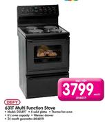 Defy 631T Multi Function Stove (DSS497)