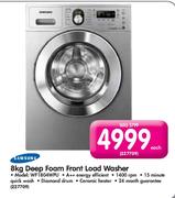 Samsung 8kg Deep Foam Front Load Washer(WF1804WPU)Each