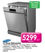 Samsung 12 Place Dishwasher(DW-FN320T/FXA)Each