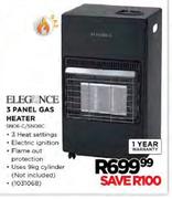 Elegence 3 Panel Gas Heater