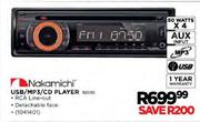 Nakamichi USB/MP3/CD Player-NA98