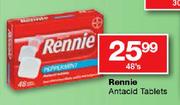 Rennie Antacid Tablets-48's