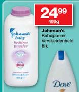 Johnson's Babapoeier Verskeidenheid-400gm