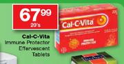 Cal-C-Vita Immune Protector Effervescent Tablets-20's