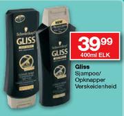 Gliss Sjampoe/Opknapper-400ml Elk