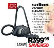 Salton Vacuum Cleaner-1400W(SV015)