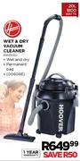 Hoover Wet & Dry Vacuum Cleaner-1800W(HWD050)