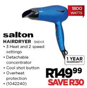Salton Hairdryer-1800W(SHD01)