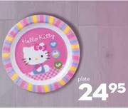 Hello Kitty Plate
