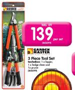 Garden Master 3 Piece Tool Set-Per Set