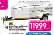 Camp Master 6 Foot Town And Country 200 Plus Roofrack-Each