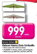 Terrace Leisure Deluxe Heavy Duty Umbrella-Each