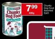 House Brand Chunky Dog food Assorted-400g