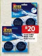 Jeyes Toilet Block Twin Pack Assorted-2's Each