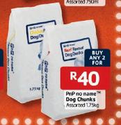 PnP No Name Dog Chunks Assorted-2 x 1.75 Kg