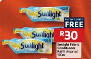 Sunlight Fabric Conditioner Refill Assorted-500ml