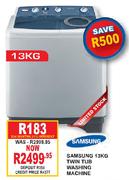 Samsung Twin Tub Washing Machine-13kg