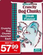 Crunchy Dog Chunks Assorted Each-8kg
