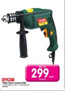 Ryobi 710W 13mm Impact Drill Each