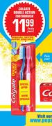 Colgate Double Action Toothbrush-Twin Pack