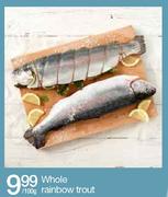 Whole Rainbow Trout-100g