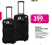 Travelite T-Sport Trolley Duffle Bag Black-77cm Each