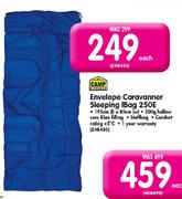Camp Master Envelope Caravanner Sleeping Bag 250E Each