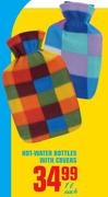 Hot-Water Bottles With Covers 1L-Each