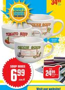 Soup Mugs Assorted Designs-Each