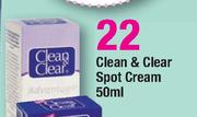 Clean & Clear Spot Cream-50ml