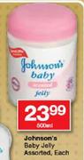 Johnson's Baby Jelly Assorted-500ml Each