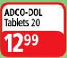 Adco-Dol Tablets-20's