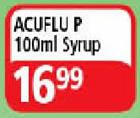 Acuflu P 100ml Syrup