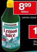 House Brand Lemon Juice-500ml