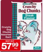House Brand Crunchy Dog Chunks Assorted Each-8kg