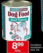 House Brand Hondekos Verskeidenheid, Elk-820g