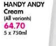 Handy Andy Cream-5x750ml